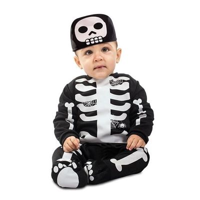 Skelet kostuum baby