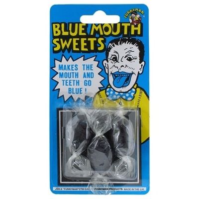 Foto van Blauwe tong snoepjes
