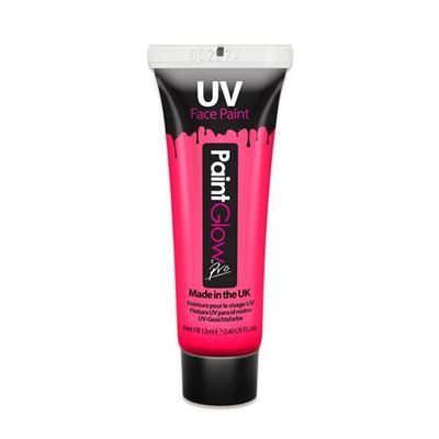 UV Face paint neon roze