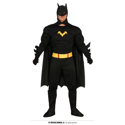 Batman kostuum gespierd