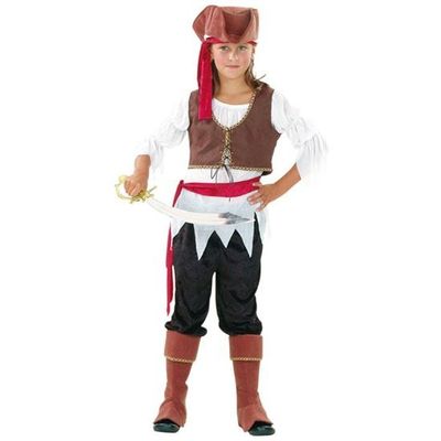 Foto van Piraten meisje kostuum