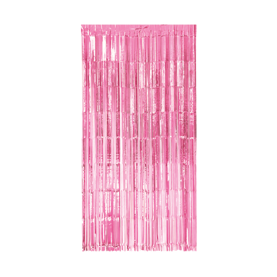 Foto van Deurgordijn Folie Roze 2x1m 