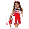 Afbeelding van Cheerleader kostuum USA