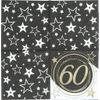 Afbeelding van Servetten Classy 60 jaar