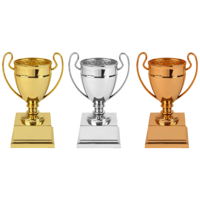 Trofee Open met Handvatten (13 cm)