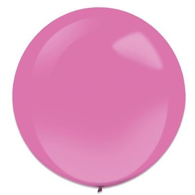 Foto van Ballonnen hot pink (60cm) 4st