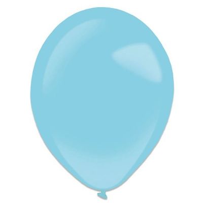 Ballonnen caribbean blue (35cm) 50st