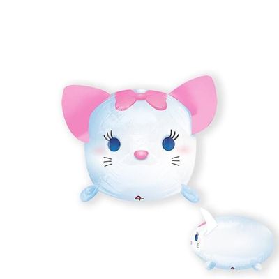 Folieballon 8 roze