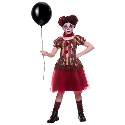 Foto van Vintage Circus Clown Kostuum Kind