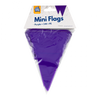 Afbeelding van Mini Vlaggenlijn Paars 3mtr