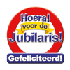 Afbeelding van Hulde Schild Hoera voor de Jubilaris