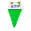 Afbeelding van Mini Vlaggenlijn lichtgroen 3mtr