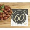 Afbeelding van Servetten Classy 60 jaar