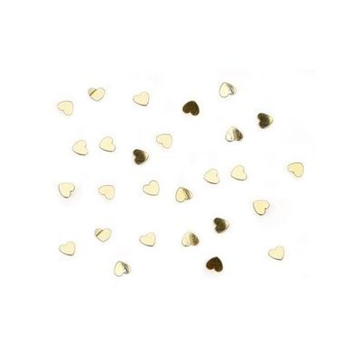 Foto van Tafel Confetti Hart Goud