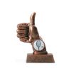 Afbeelding van Trofee duim metaal look (13cm)