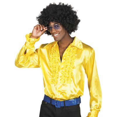 Foto van Disco blouse geel