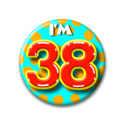 Button 38 jaar