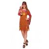 Afbeelding van Hippie jurk met franjes