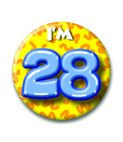 Button 28 jaar