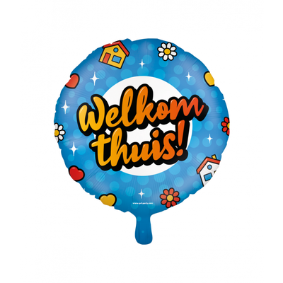 Folieballon welkom thuis