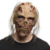 Afbeelding van Latex hoofdmasker Verbrande Zombie