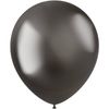 Afbeelding van Ballonnen Chrome Intense Grey (30cm) 10st