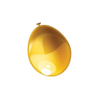 Ballonnen Metallic Goud 50st