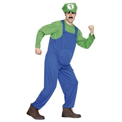 Foto van Luigi kostuum (W)