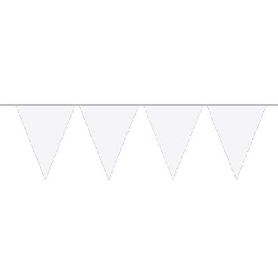 Mini Vlaggenlijn Wit /3mtr