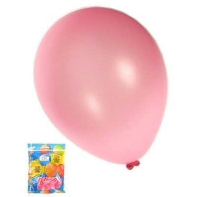 Kwaliteitsballon metallic fuchsia per 50 (Ø 14 inch / 36 cm)