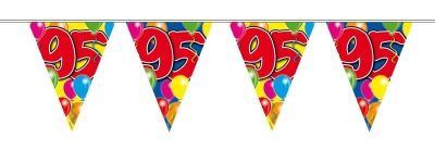Vlaggenlijn balloons 95 jaar 10/s