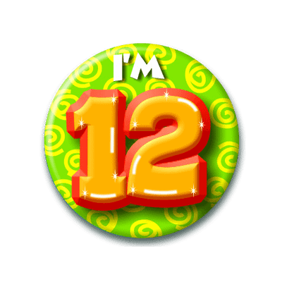 Button 12 jaar