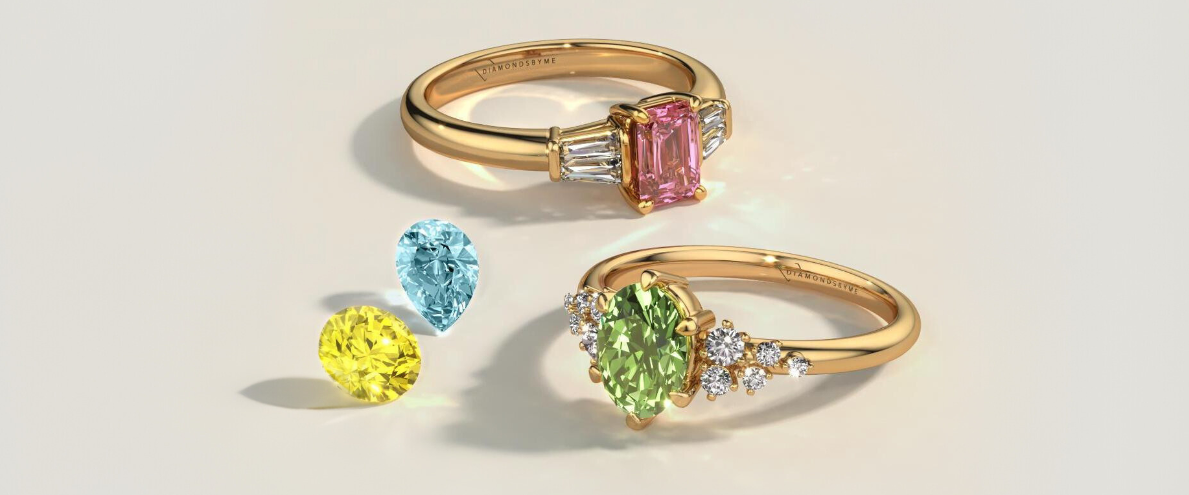 gouden ringen met edelsteen