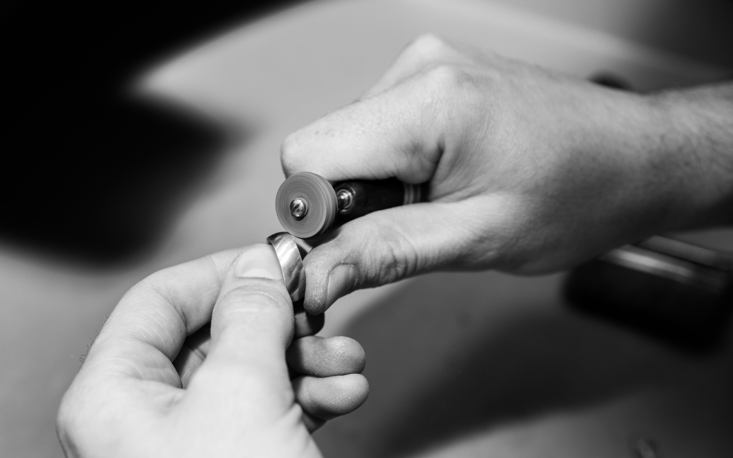 the making of a diamond ring