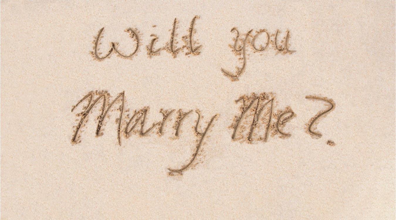 Huwelijksaanzoek inspiratie