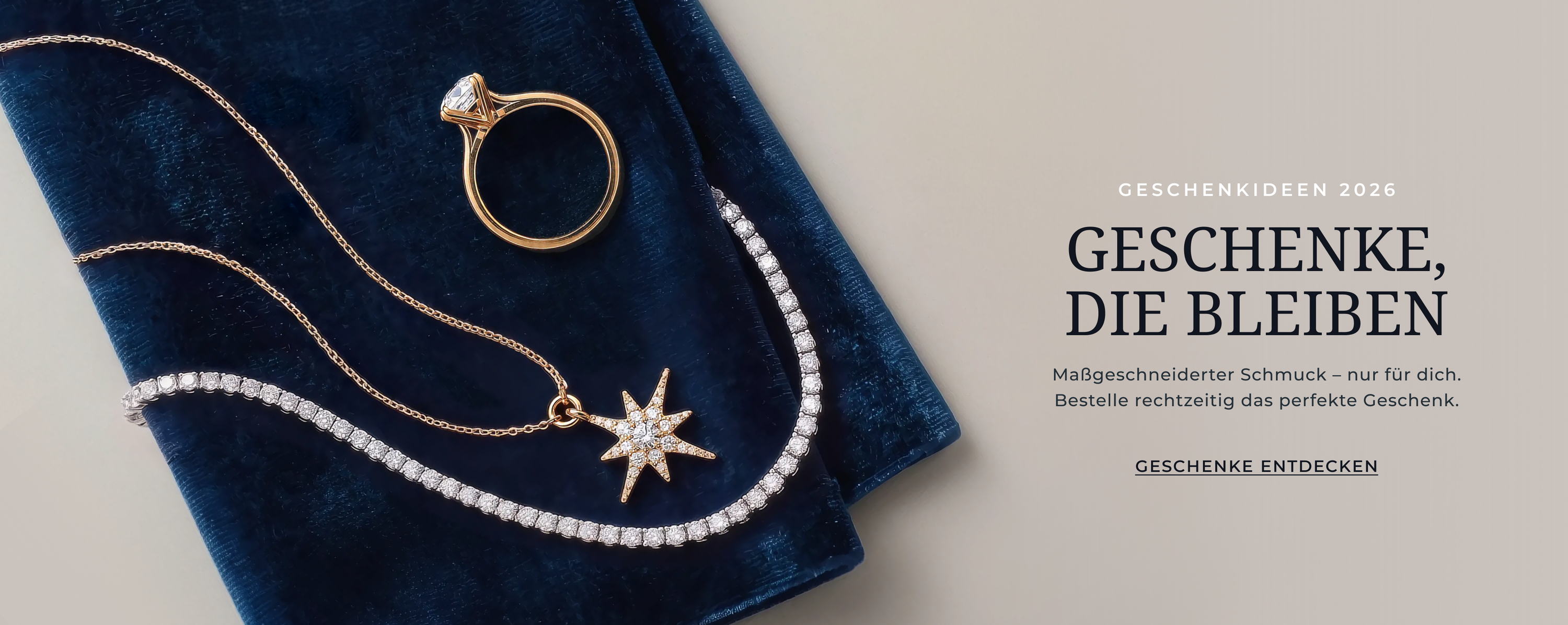 Schmuck als Weihnachtsgeschenk