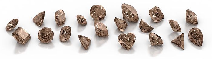 Bruine diamant