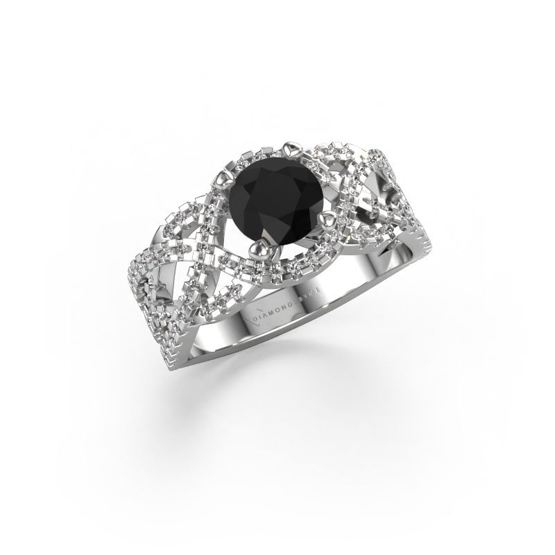 Ring Jeni 585 Weißgold Schwarz Diamant 1.823 crt