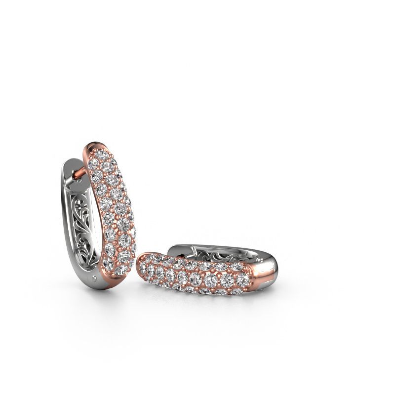 Creole Danika 8.5 A 585 Roségold Lab-grown Diamant 0.98 crt