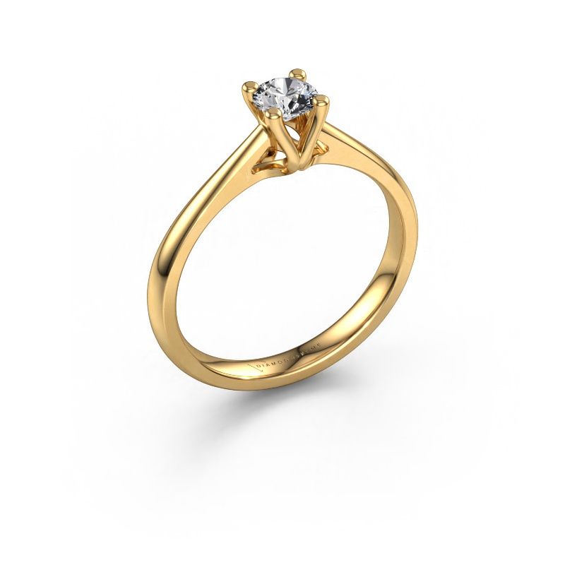 Verlovingsring Janna 1 585 goud lab-grown diamant 0.30 crt