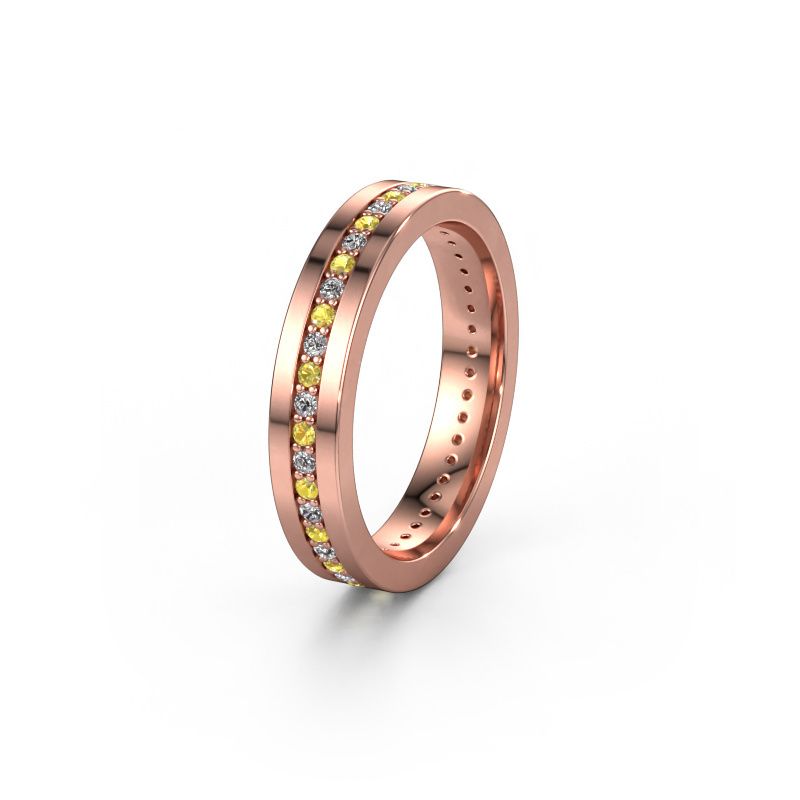Ehering WH0103L14BP 585 Roségold Gelb Saphir 1.3 mm ±4x2 mm
