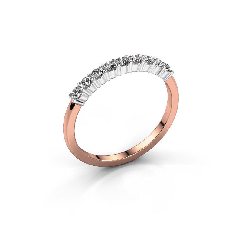 Afbeelding van Ring yasmin 9<br/>585 rosé goud<br/>Diamant 0.495 crt
