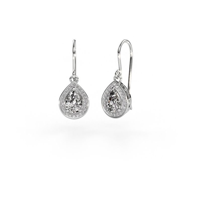 Ohrhänger Beverlee 1 585 Weißgold Lab-grown Diamant 1.41 crt