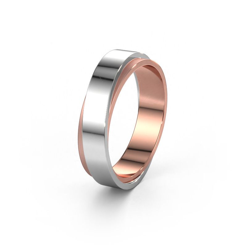 Wedding ring WH6012MX6A 585 rose gold ±0.24x0.07 in