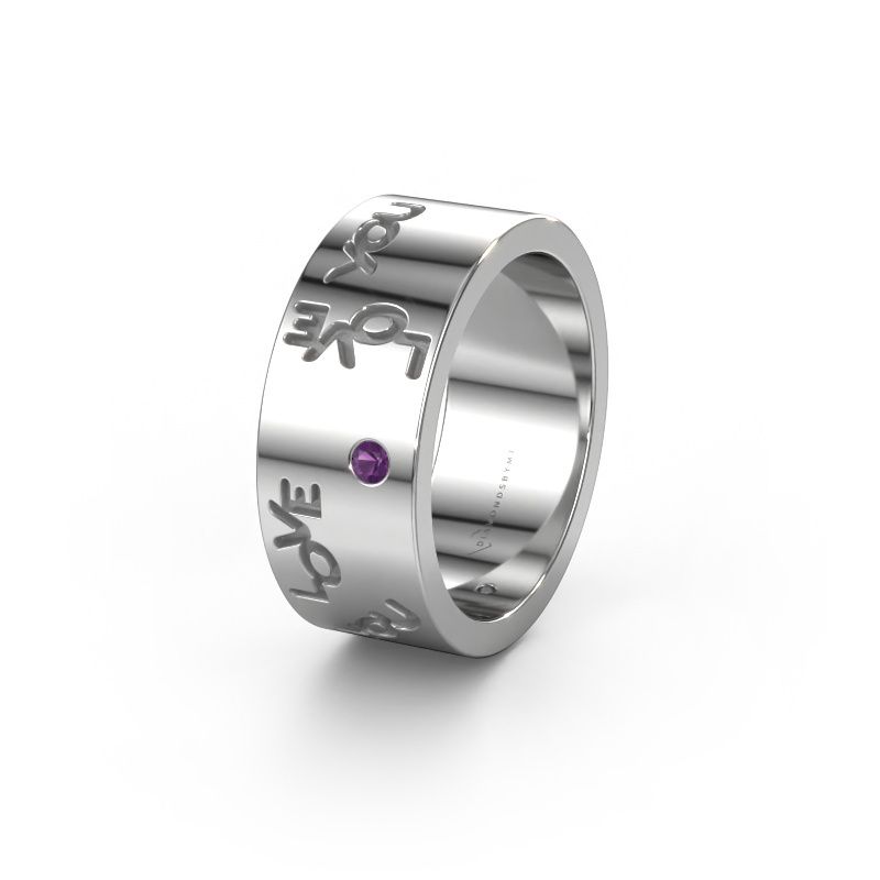 Wedding ring Namering 5 950 platinum ±8x1.8 mm