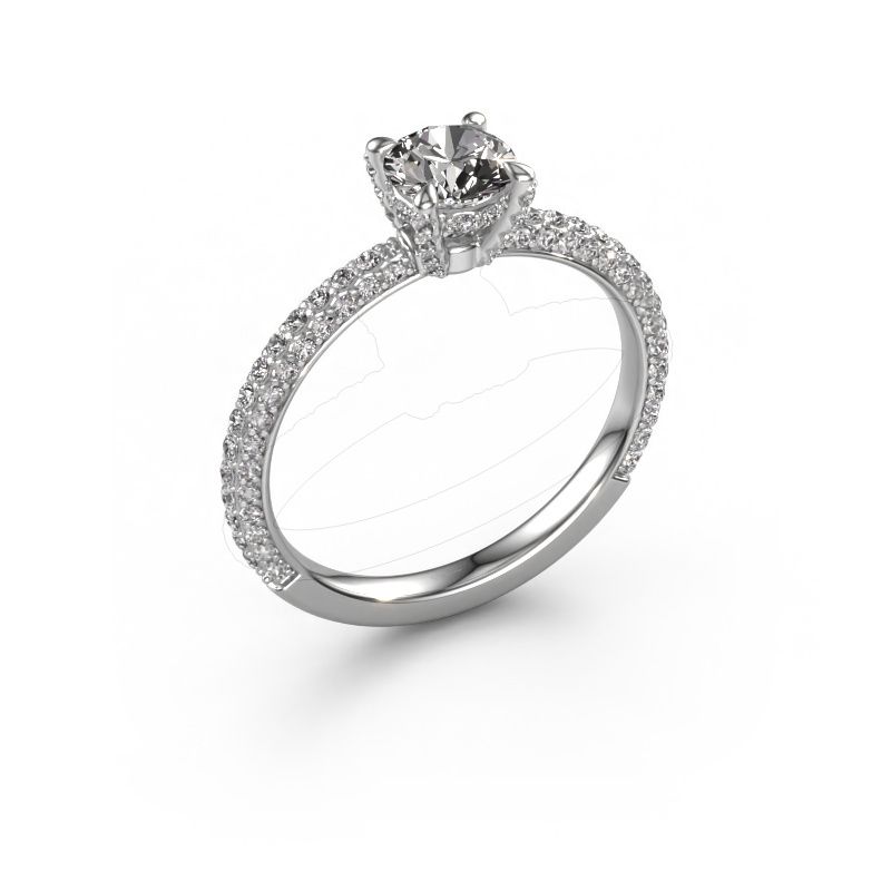 Verlobungsring Saskia RND 2 950 Platin Diamant 1.192 crt