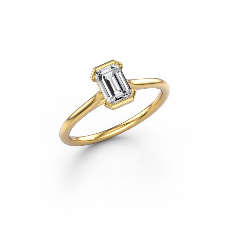 Engagement ring Tayler EME 2 585 gold lab grown diamond 0.70 crt