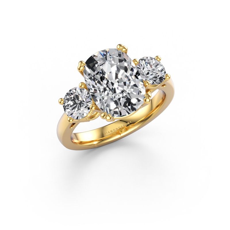 Engagement ring Dominique CSH 1 585 gold lab grown diamond 5.00 crt