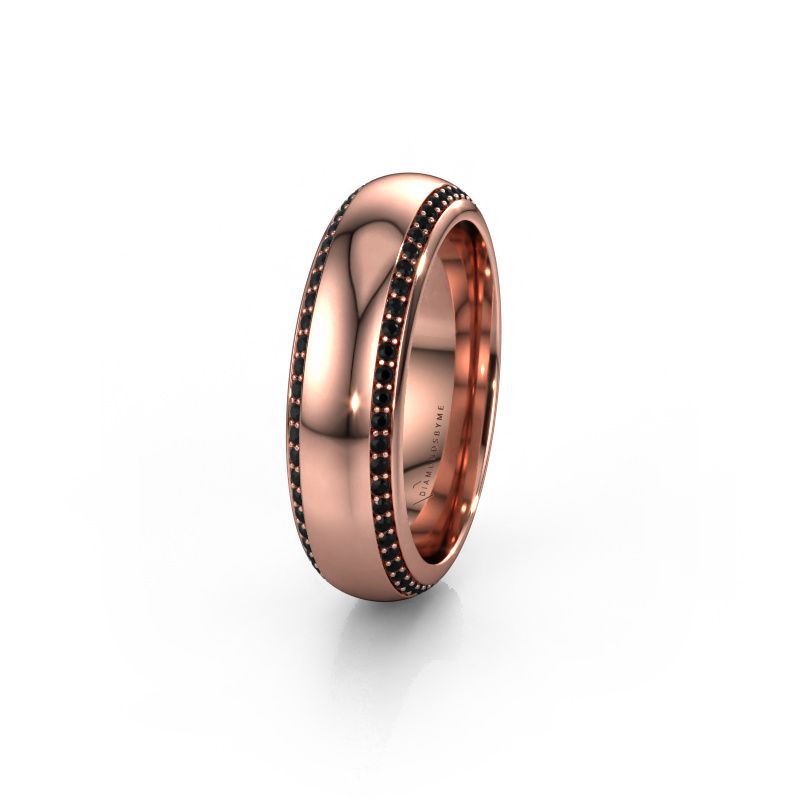 Alliance WH6132L36C 585 or rose diamant noir ±6x2.2 mm