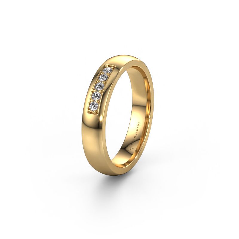 Alliance WH0111L24BP 585 or jaune diamant synthétique ±4 x 2 mm